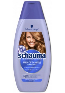 Шампунь Schauma Fresh Обсяг для тонкого волосся без обсягу, 400 мл